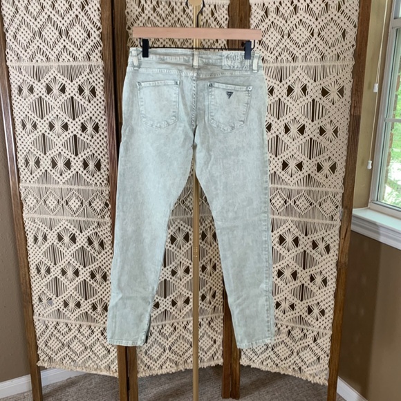 Guess light gray jeans 28 slim‎ ankle - Picture 5 of 15